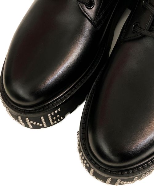 CELINE（セリーヌ）CELINE (セリーヌ) 22AW バルキー レースアップブーツ ブラック サイズ:42の古着・服飾アイテム