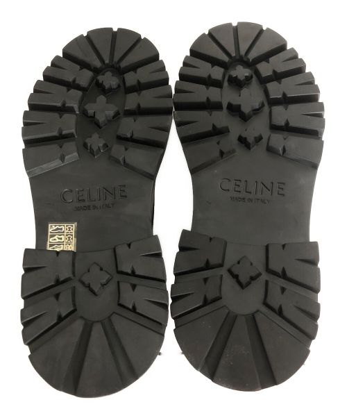 CELINE（セリーヌ）CELINE (セリーヌ) 22AW バルキー レースアップブーツ ブラック サイズ:42の古着・服飾アイテム
