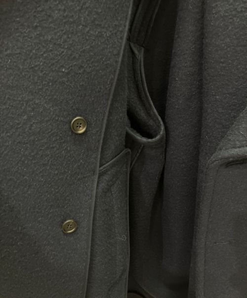 Chloe（クロエ）Chloe (クロエ) モヘヤウールダブルブレストコート ネイビー サイズ:34の古着・服飾アイテム