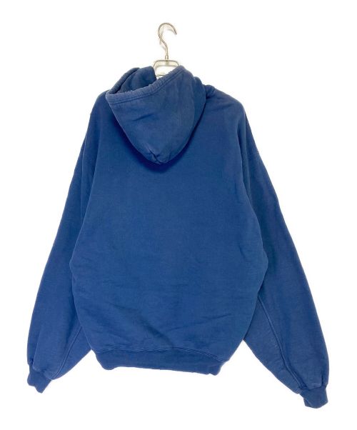 BALENCIAGA（バレンシアガ）BALENCIAGA (バレンシアガ) OVERSIZE ATHLETES PRINT COTTON HOODIE ブルー サイズ:XXSの古着・服飾アイテム