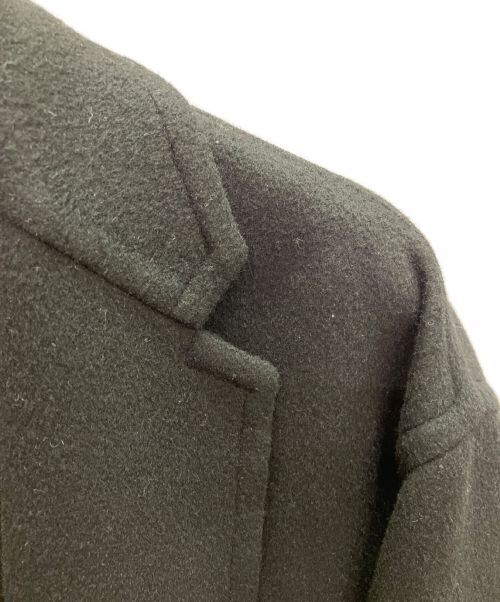 CELINE（セリーヌ）CELINE (セリーヌ) エッグクロンビーコート ブラック サイズ:38（11号相当）の古着・服飾アイテム