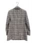 GUCCI (グッチ) チェックダブルブレストブレザー ホワイト×ネイビー サイズ:40：148000円