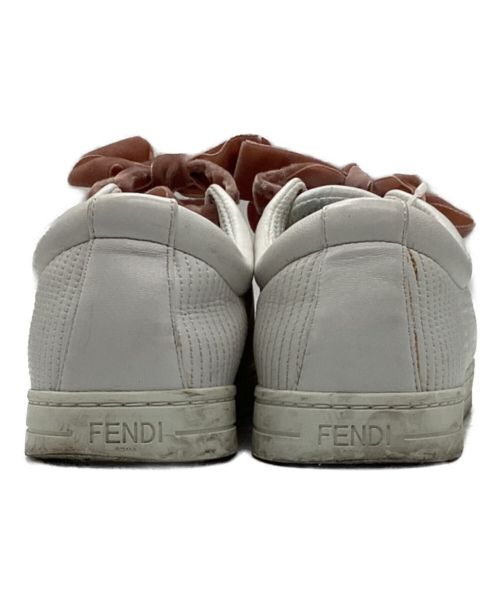 FENDI（フェンディ）FENDI (フェンディ) ローカットスニーカー ホワイト サイズ:36の古着・服飾アイテム