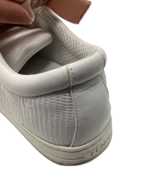 FENDI（フェンディ）FENDI (フェンディ) ローカットスニーカー ホワイト サイズ:36の古着・服飾アイテム