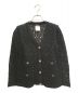 CHANEL（シャネル）の古着「レースカーディガン」｜ブラック