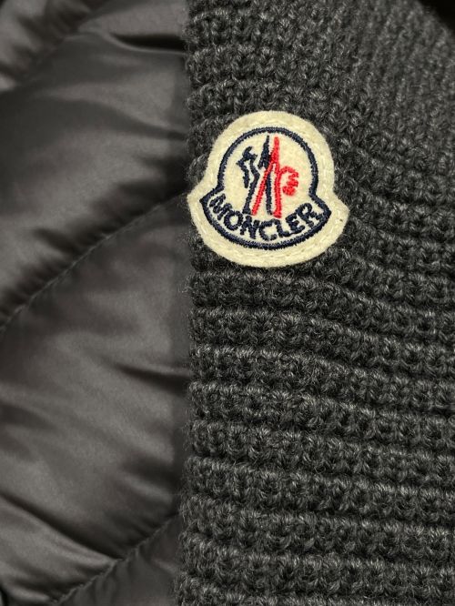 MONCLER（モンクレール）MONCLER (モンクレール) MAGLIONE TRICOT CARDIGAN ブラック サイズ:XSの古着・服飾アイテム