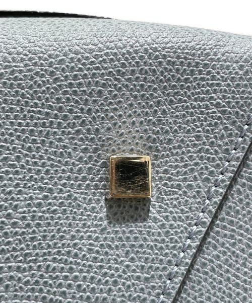 Valextra（ヴァレクストラ）Valextra (ヴァレクストラ) ソフトトート ミニ パウダーブルーの古着・服飾アイテム