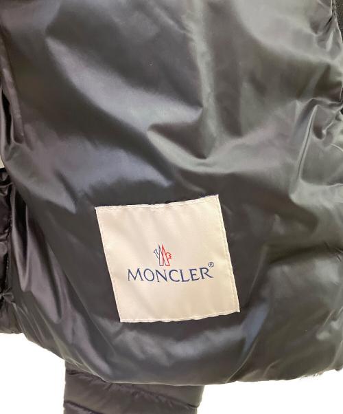MONCLER（モンクレール）MONCLER (モンクレール) スタッズ付ノーカラーダウンセーター ブラック サイズ:2の古着・服飾アイテム