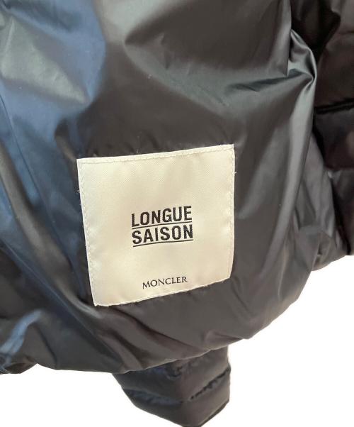 MONCLER（モンクレール）MONCLER (モンクレール) スタッズ付ノーカラーダウンセーター ブラック サイズ:2の古着・服飾アイテム