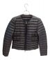 MONCLER（モンクレール）の古着「スタッズ付ノーカラーダウンセーター」｜ブラック