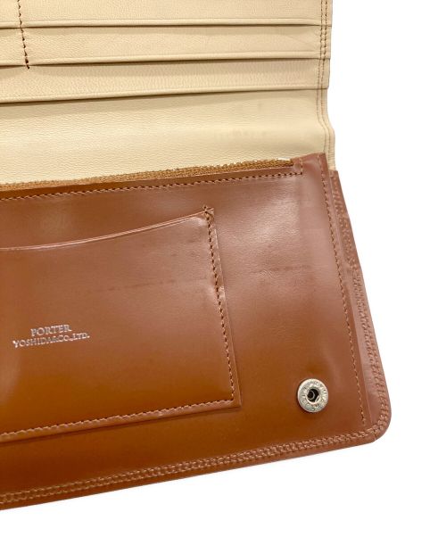 PORTER（ポーター）PORTER (ポーター) PORTER(ポーター) カウンター ロングウォレット  ブラウンの古着・服飾アイテム