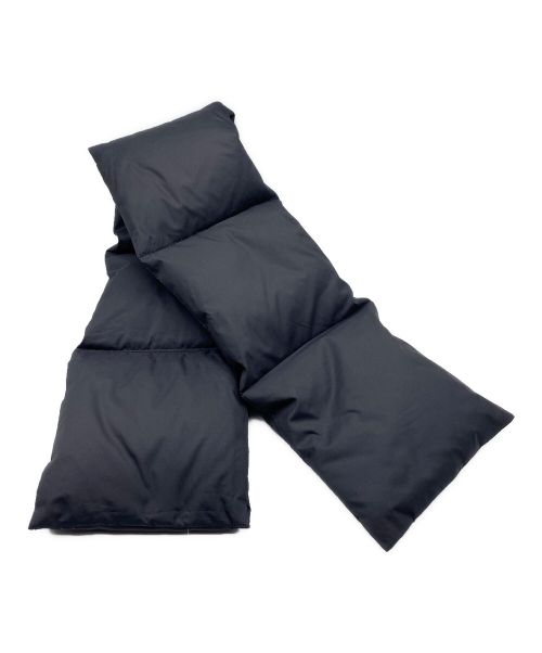 NEXTRAVELER TOOLS（ネクストラベラー ツールス）NEXTRAVELER TOOLS (ネクストラベラー ツールス) ポケット付きダウンマフラー ブラック サイズ:-の古着・服飾アイテム