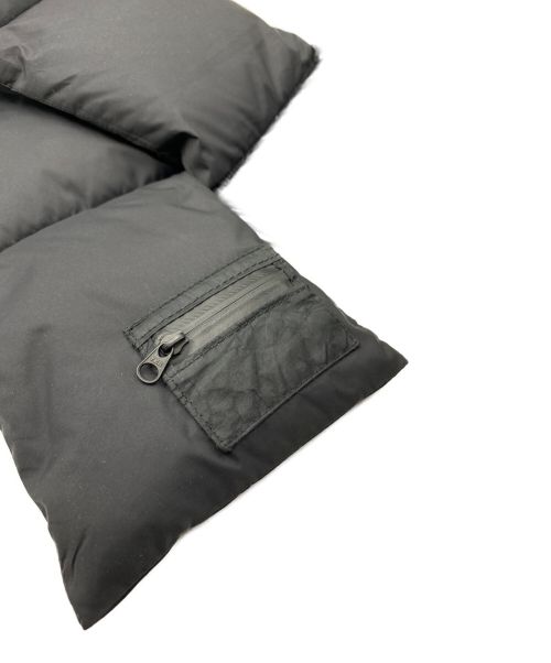 NEXTRAVELER TOOLS（ネクストラベラー ツールス）NEXTRAVELER TOOLS (ネクストラベラー ツールス) ポケット付きダウンマフラー ブラック サイズ:-の古着・服飾アイテム