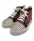 Christian Louboutinクリスチャン・ルブタン）の古着「SUPER LOU SPIKES」｜ホワイト