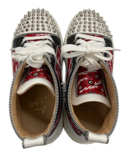 Christian Louboutin（クリスチャン・ルブタン）Christian Louboutin (クリスチャン・ルブタン) SUPER LOU SPIKES ホワイト サイズ:37 1/2の古着・服飾アイテム