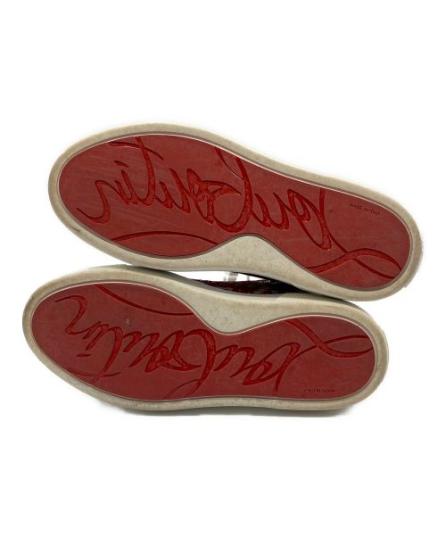 Christian Louboutin（クリスチャン・ルブタン）Christian Louboutin (クリスチャン・ルブタン) SUPER LOU SPIKES ホワイト サイズ:37 1/2の古着・服飾アイテム