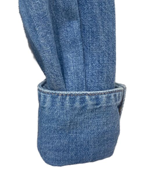 CELINE（セリーヌ）CELINE (セリーヌ) ウエスタンシャツ インディゴ サイズ:Lの古着・服飾アイテム