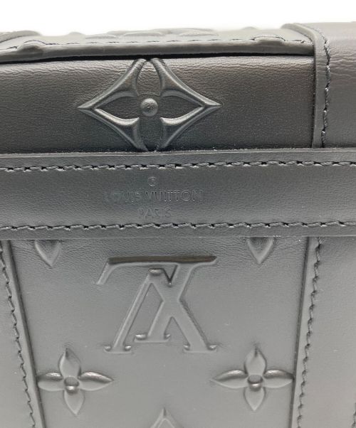 LOUIS VUITTON（ルイ ヴィトン）LOUIS VUITTON (ルイ ヴィトン) トランク ストリングバッグ ブラックの古着・服飾アイテム