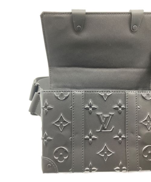 LOUIS VUITTON（ルイ ヴィトン）LOUIS VUITTON (ルイ ヴィトン) トランク ストリングバッグ ブラックの古着・服飾アイテム