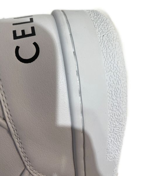 CELINE（セリーヌ）CELINE (セリーヌ) LOW LACE-UP SNEAKER ホワイト サイズ:42の古着・服飾アイテム