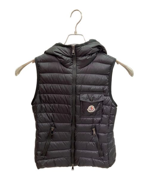 MONCLER（モンクレール）MONCLER (モンクレール) GLYCO GILETダウンベスト ブラックの古着・服飾アイテム