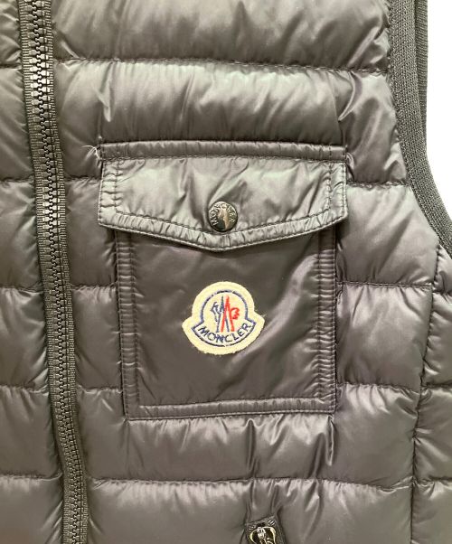 MONCLER（モンクレール）MONCLER (モンクレール) GLYCO GILETダウンベスト ブラックの古着・服飾アイテム