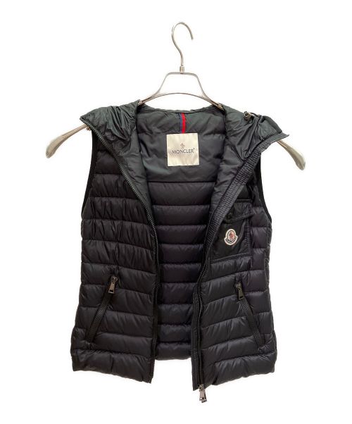 MONCLER（モンクレール）MONCLER (モンクレール) GLYCO GILETダウンベスト ブラックの古着・服飾アイテム