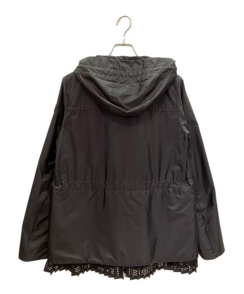 MONCLER（モンクレール）MONCLER (モンクレール) BAABA/ナイロンブルゾン ブラックの古着・服飾アイテム