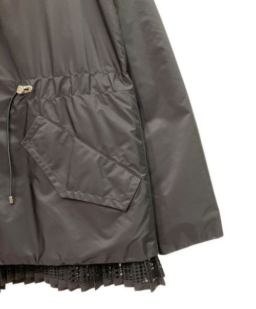 MONCLER（モンクレール）MONCLER (モンクレール) BAABA/ナイロンブルゾン ブラックの古着・服飾アイテム