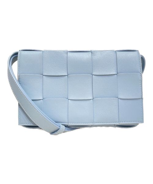 BOTTEGA VENETA（ボッテガベネタ）BOTTEGA VENETA (ボッテガベネタ) カセット ライトブルーの古着・服飾アイテム