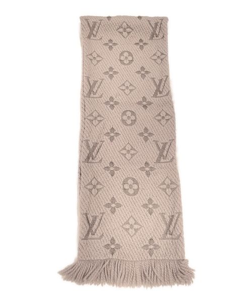LOUIS VUITTON（ルイ ヴィトン）LOUIS VUITTON (ルイ ヴィトン) エシャルプ・ロゴマニア グレーの古着・服飾アイテム