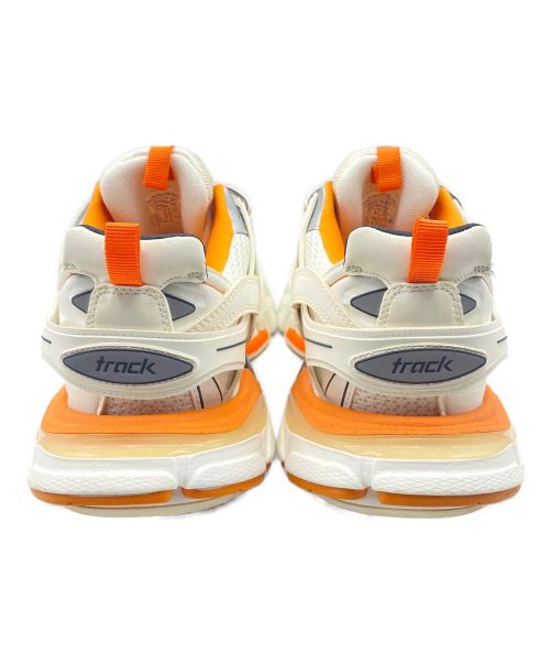 BALENCIAGA（バレンシアガ）BALENCIAGA (バレンシアガ) TRACK SNEAKER ホワイト×オレンジ サイズ:SIZE 43の古着・服飾アイテム