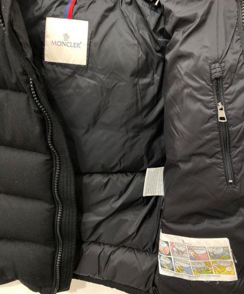 MONCLER（モンクレール）MONCLER (モンクレール) MONTGENEVRE(モンジュネーブル)/ダウンジャケット ブラックの古着・服飾アイテム