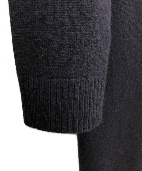 HERMES（エルメス）HERMES (エルメス) カシミヤニットワンピース ネイビー サイズ:34の古着・服飾アイテム