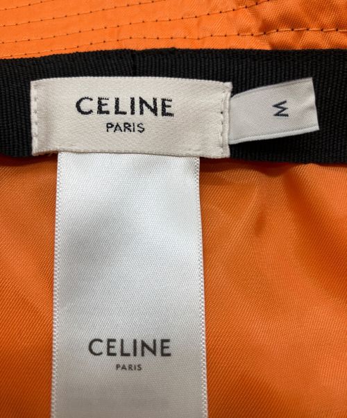 CELINE（セリーヌ）CELINE (セリーヌ) ナイロンツイルバケットハット ブラック サイズ:Mの古着・服飾アイテム
