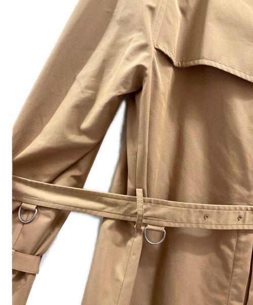 GUCCI（グッチ）GUCCI (グッチ) Floral Pattern Lining Trench Coat ベージュ サイズ:38 未使用品の古着・服飾アイテム