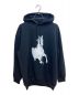 CELINE（セリーヌ）の古着「22AW HORSE オーバーサイズフーディー / コットンフリース」｜ブラック