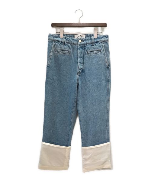 LOEWE（ロエベ）LOEWE (ロエベ) フィッシャーマンデニム インディゴ サイズ:36 未使用品の古着・服飾アイテム