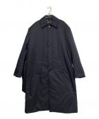 BALENCIAGAバレンシアガ）の古着「PADDED TRENCH COAT」｜ネイビー