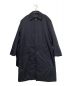 BALENCIAGA（バレンシアガ）の古着「PADDED TRENCH COAT」｜ネイビー