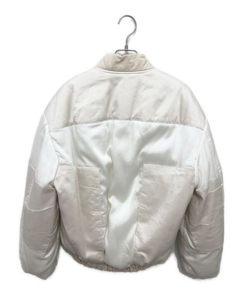 JIL SANDER（ジルサンダー）JIL SANDER (ジルサンダー) ボンバージャケット ホワイト サイズ:34の古着・服飾アイテム