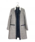 LOUIS VUITTONルイ ヴィトン）の古着「COLLARLESS FITTED TAILORED」｜グレー