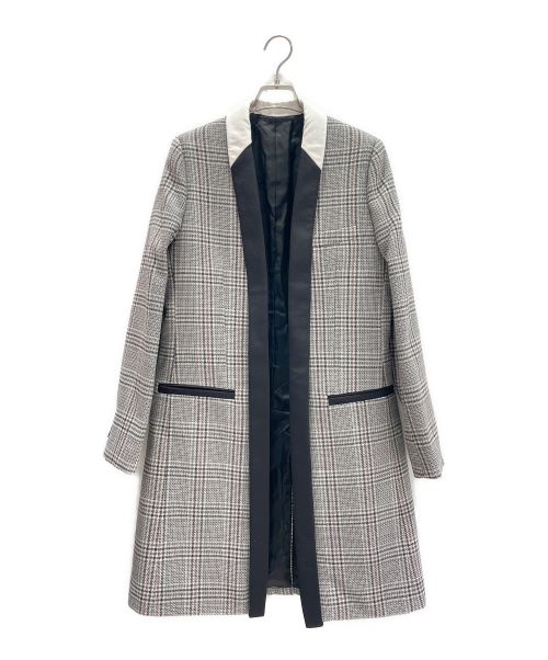 LOUIS VUITTON（ルイ ヴィトン）LOUIS VUITTON (ルイ ヴィトン) COLLARLESS FITTED TAILORED グレー サイズ:40 未使用品の古着・服飾アイテム