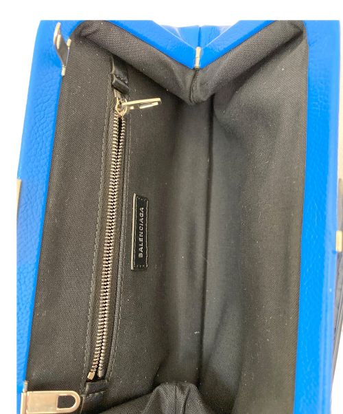 BALENCIAGA（バレンシアガ）BALENCIAGA (バレンシアガ) Cloud XS　ショルダーバッグ ブルーの古着・服飾アイテム