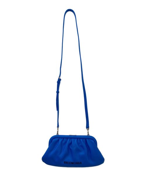 BALENCIAGA（バレンシアガ）BALENCIAGA (バレンシアガ) Cloud XS　ショルダーバッグ ブルーの古着・服飾アイテム