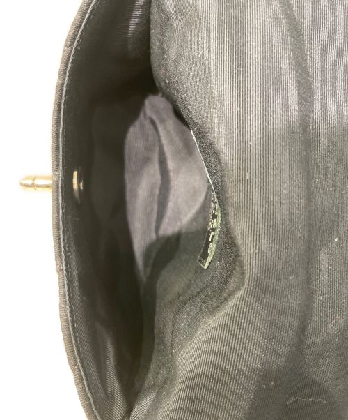 CHANEL（シャネル）CHANEL (シャネル) マトラッセジャージチェーンショルダーバッグ ブラックの古着・服飾アイテム