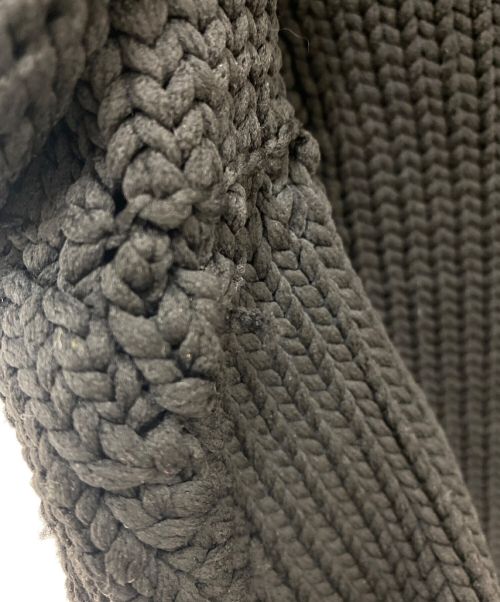 Maison Margiela（メゾンマルジェラ）Maison Margiela (メゾンマルジェラ) テクニカルヤーンニット ブラック サイズ:Sの古着・服飾アイテム