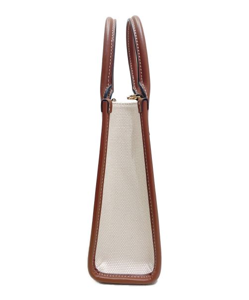 BURBERRY（バーバリー）BURBERRY (バーバリー) マイクロ フランシストート エクリュ/タン サイズ:マイクロの古着・服飾アイテム