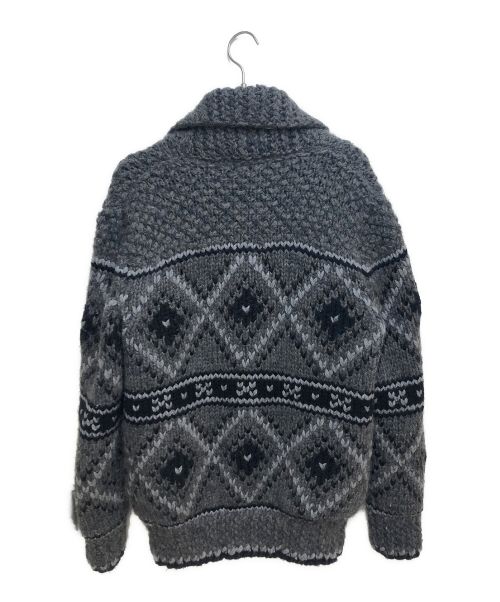 TOM FORD（トムフォード）TOM FORD (トムフォード) ニットジャケット グレー サイズ:Mの古着・服飾アイテム