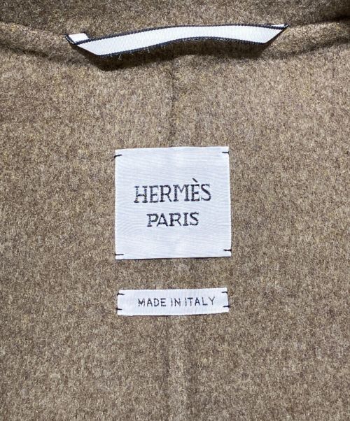 HERMES（エルメス）HERMES (エルメス) カシミヤラップコート サイズ:32の古着・服飾アイテム